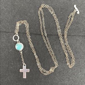 Mexico 925 Sterling Silver Long Necklace